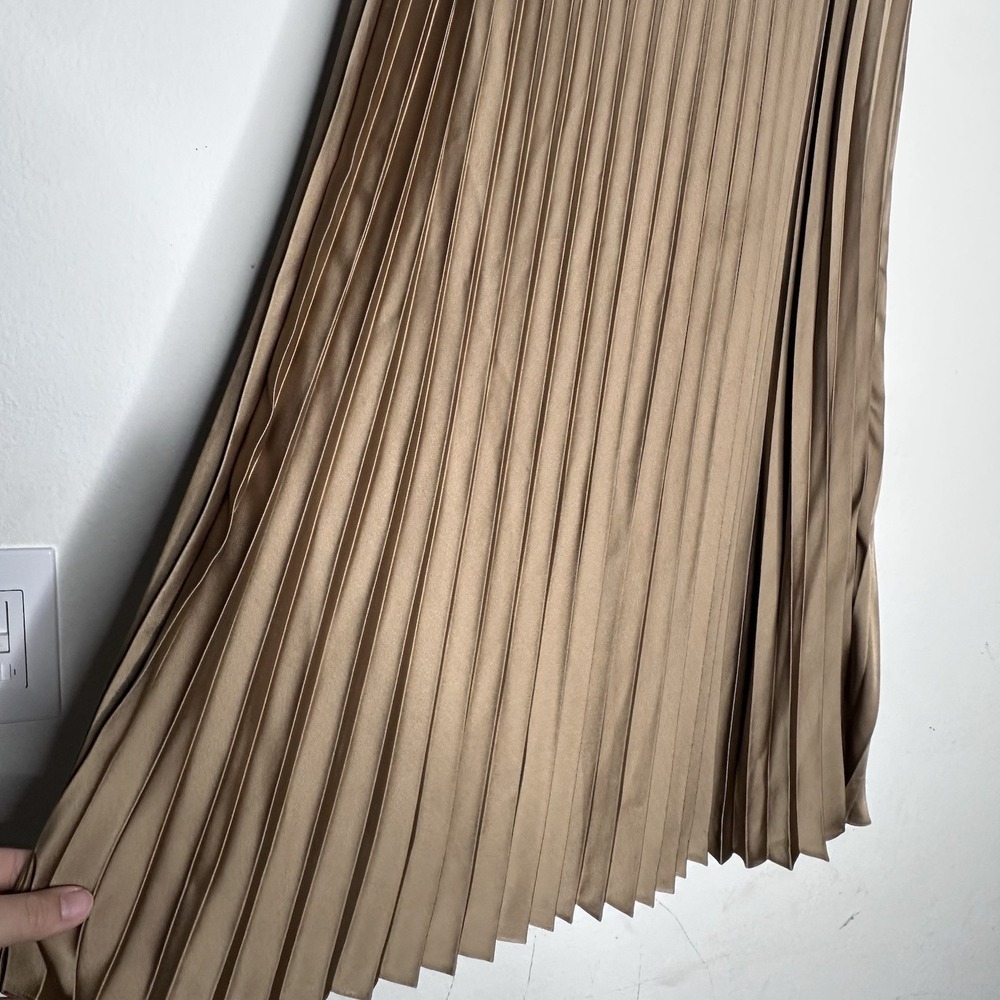 J. Crew Gwyneth Pleated Midi Skirt - Picture 2 of 6